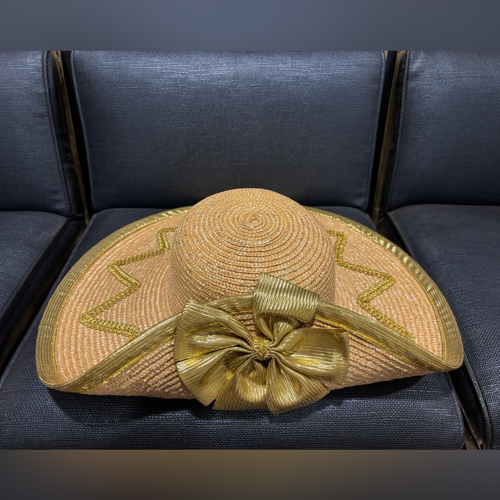 Deborah Rhodes Mocha Straw Hat